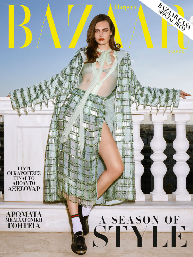 Angelika Baraska for Harper’s Bazaar Greece